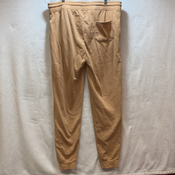 KEITH HARING Dancing People Sweatpants Tan Cotton Polyester Mix Mens Large *NEW* - Picture 4 of 4